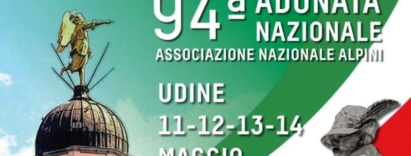 Locandina Adunata Alpini Udine